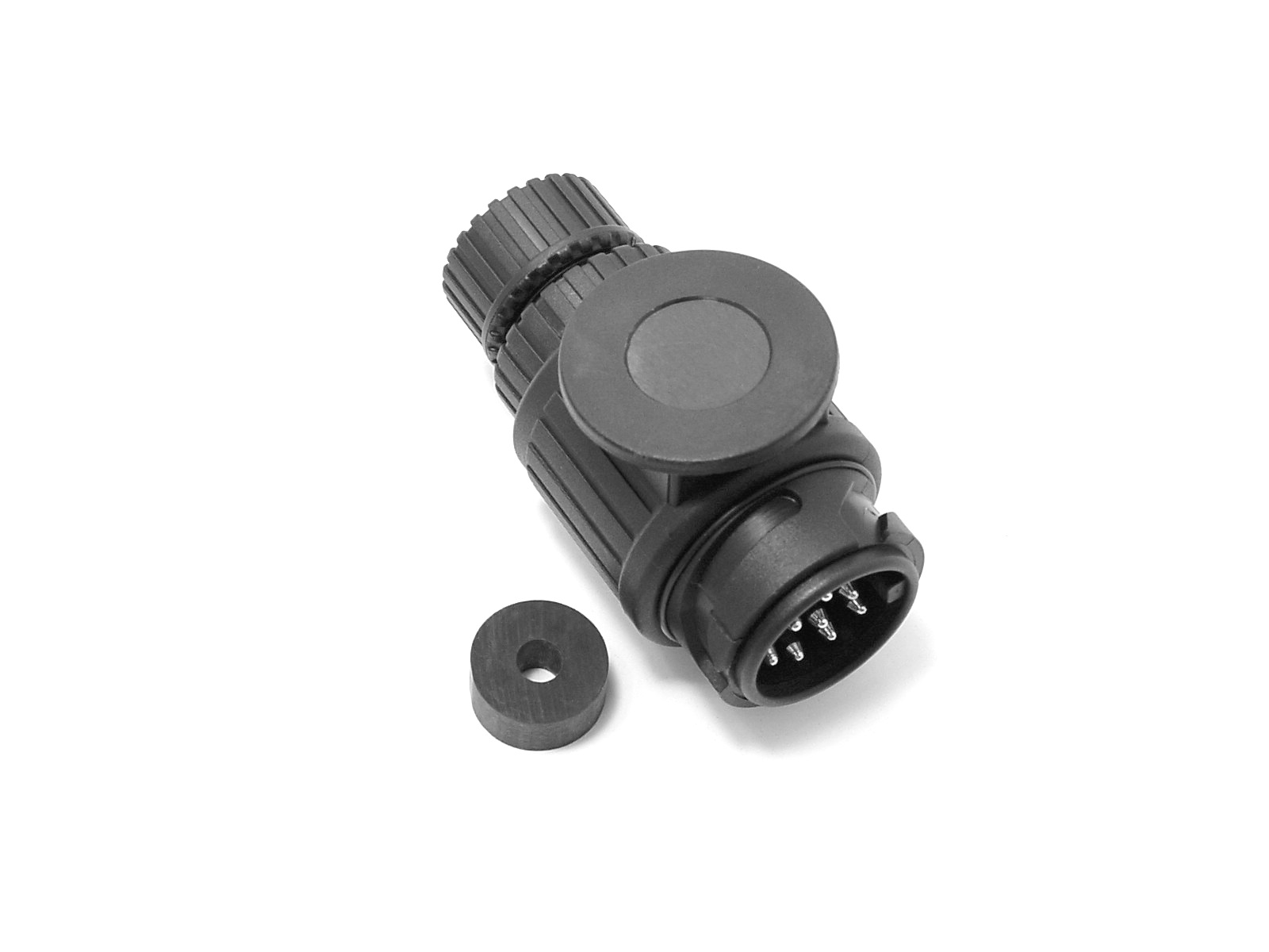 Anhängerstecker 71400010 13-polig 12 Volt, Kunststoffgehäuse